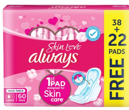 ALWAYS SKIN LOVE MAXI THICK  PIAD 30  3546811