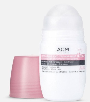 ACM DEODORANT SENSITIVE SOOTHING ANTI- PERSPIRANT 48 HOUR (PINK)