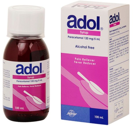 ADOL SYRUP 120MG 100ML