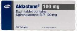 ALDACTONE FC TABLETS 100MG 10 TABLETS