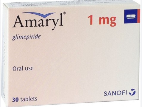 AMARYL 1MG 30 TABLETS
