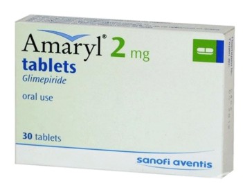 AMARYL 2MG 30 TABLETS